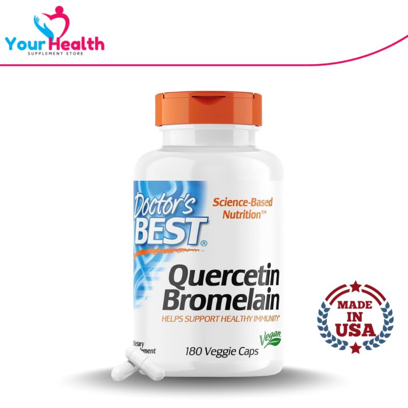 Doctor's best Querectin bromelain 180 Capsule