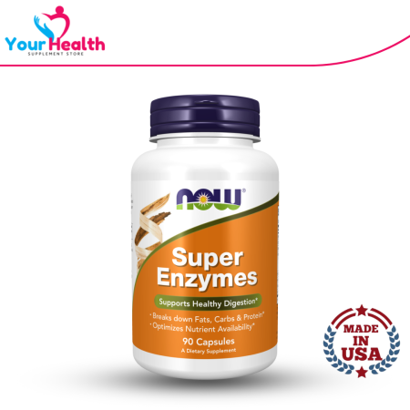 NOW Super Enzymes - 90 Capsules