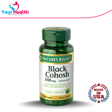 Nature's Bounty Black Cohosh 540 mg - 100 Capsules