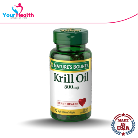 Nature's Bounty Krill Oil 500mg - 30 Softgels