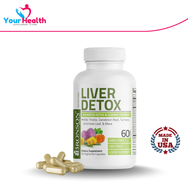 Bronson Liver Detox 60 Count