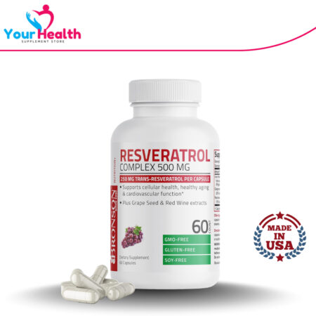 Bronson Resveratrol 500 complex 60 Capsules