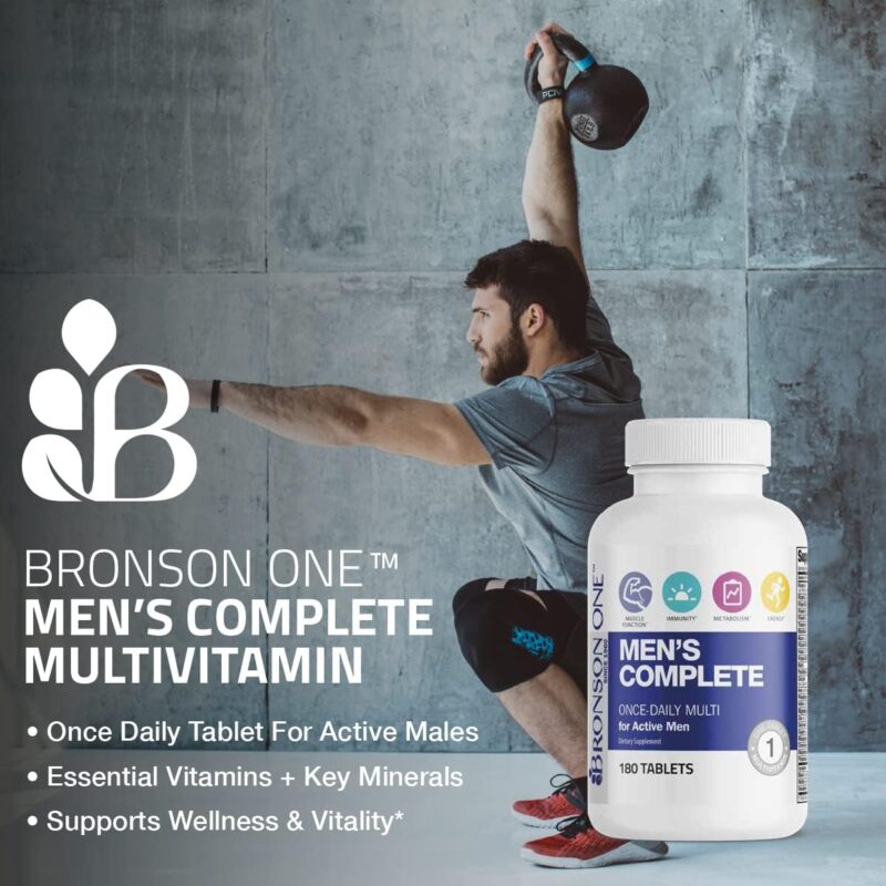 Bronson ONE Daily Men’s Complete - 180 Tablets - Image 3