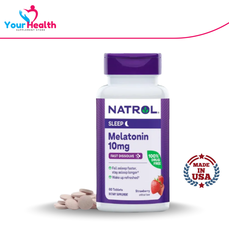 Natrol Melatonin Fast Dissolve 10mg - 60 Tablets