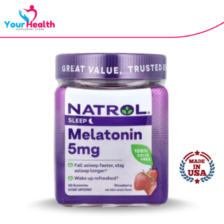 Natrol Melatonin Strawberry 5 mg 90 Gummies