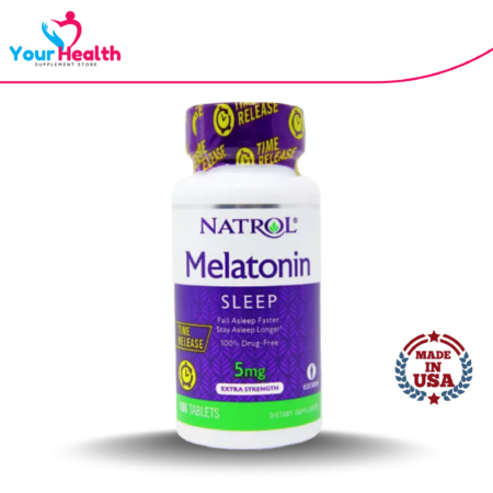 Natrol Melatonin Time Release Tablets 5mg - 100 Tablets