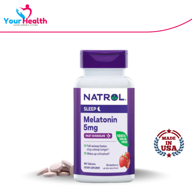 Natrol Sleep Melatonin 5mg - 90 Tablets