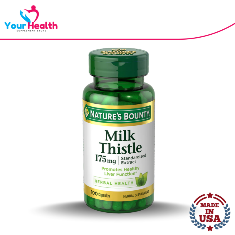 Nature's Bounty Milk Thistle 175mg - 100 Capsules