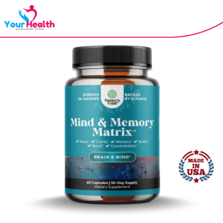 Nature's Craft Mind & Memory Matrix - 60 Capsules