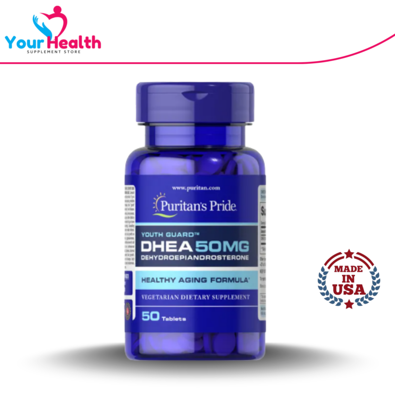 Puritan's Pride DHEA 50mg - 50 Tablets