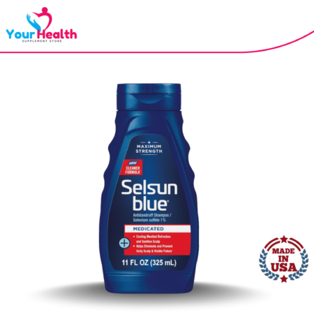 Selsun Blue Medicated Anti-Dandruff Shampoo For Scalp Treatment - 325ml